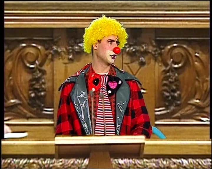 Palhaço na Assembleia da República