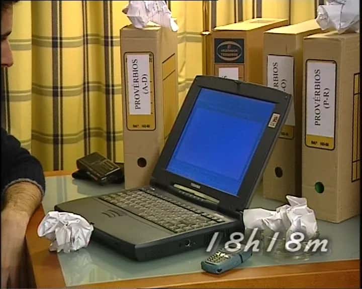 Um dia na vida do homem que inventa provérbios